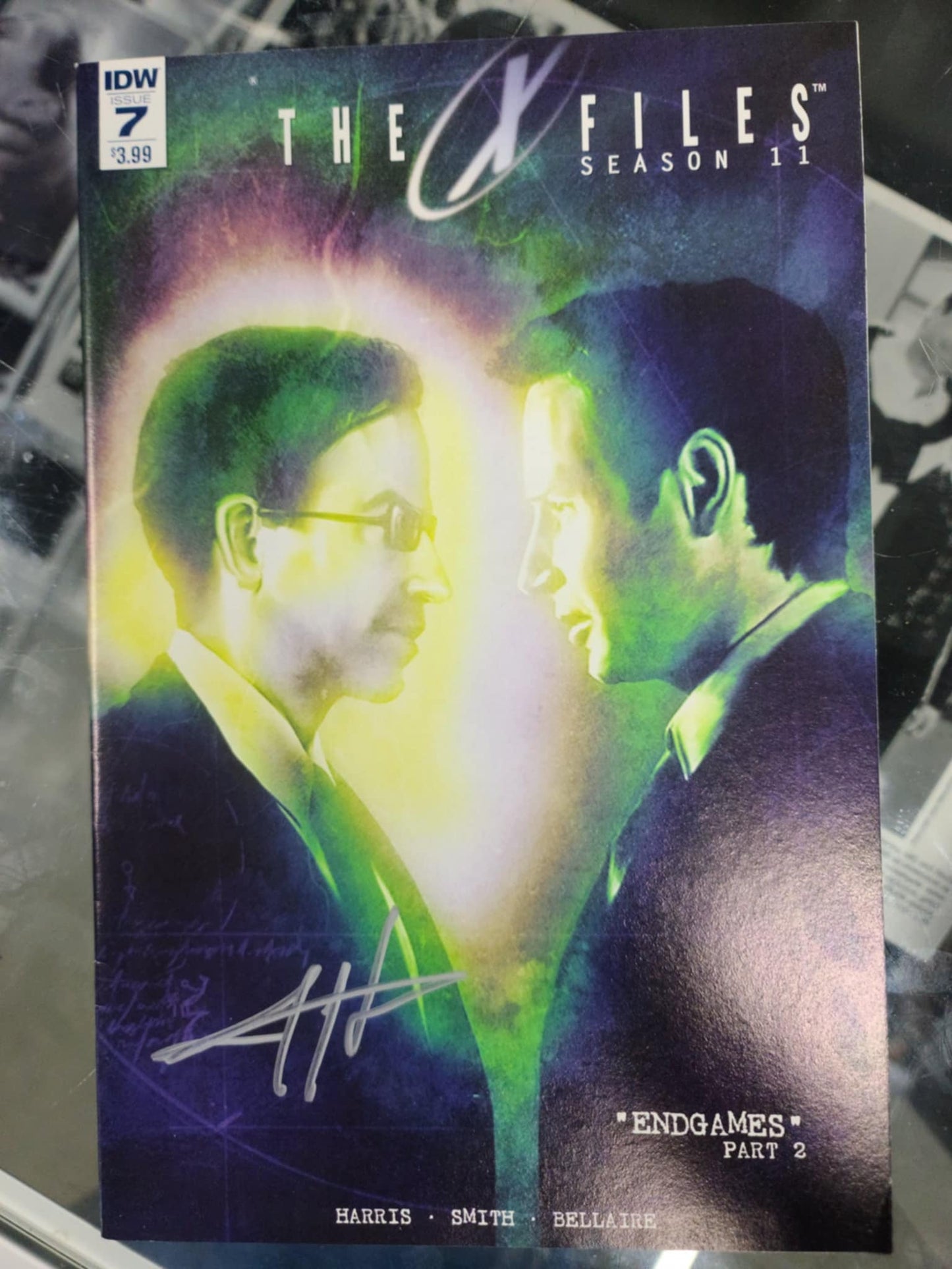 X-Files Season 11 Comic #7- IDW - Autographed by Joe Harris