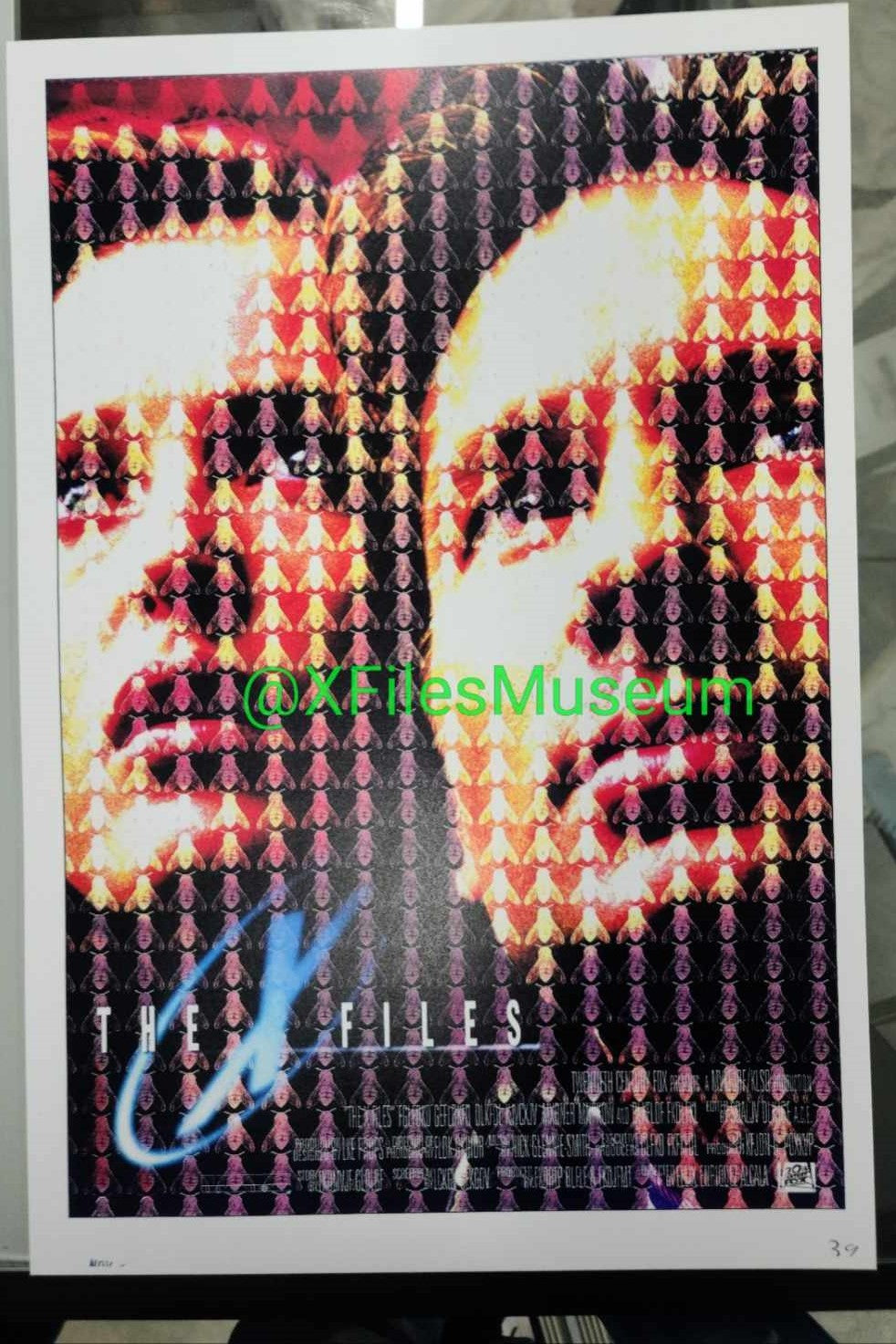 The X-Files FIGHT THE FUTURE Concept Art Print "LL" 8" x 10"