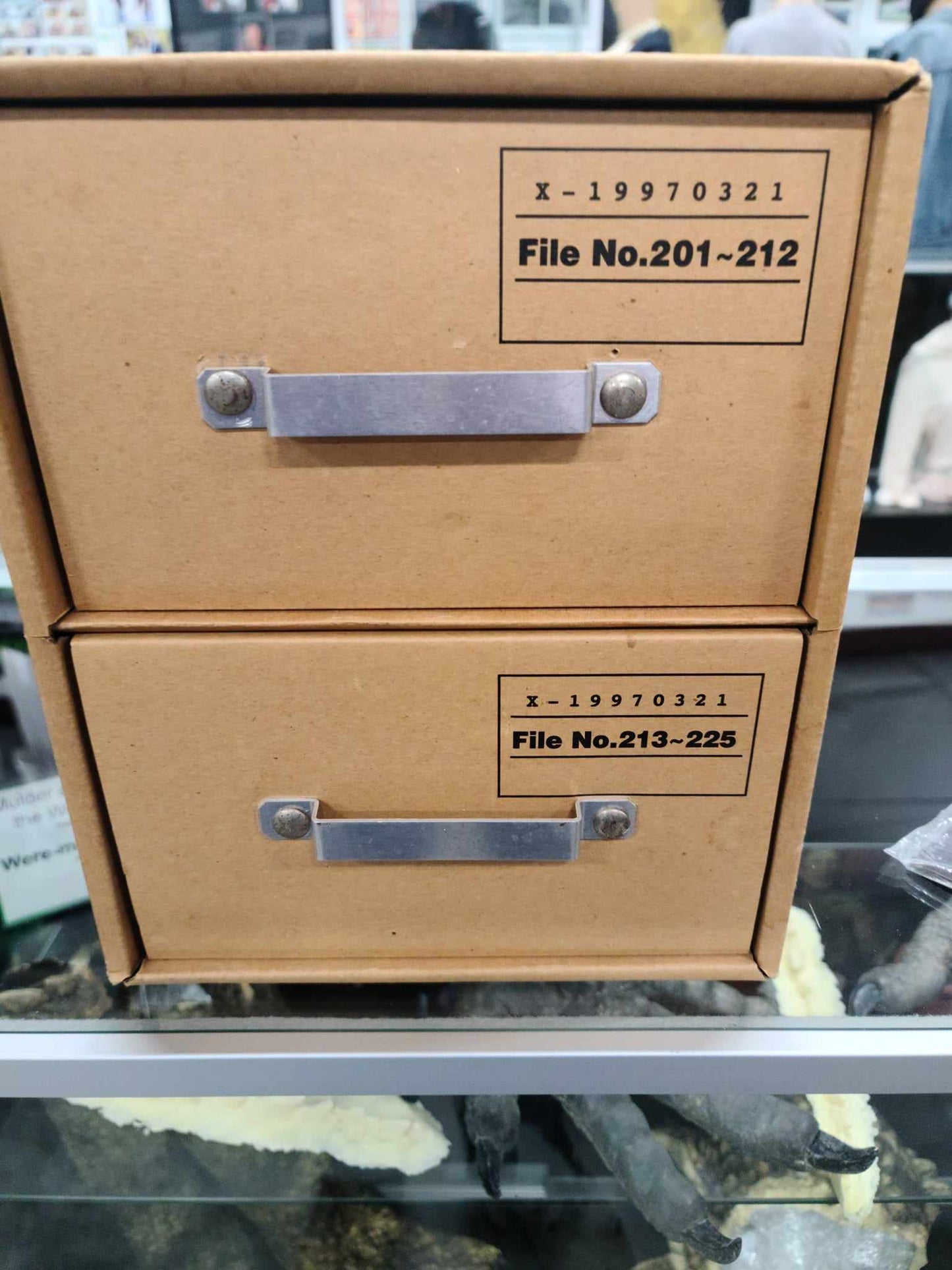 The X-Files Japanese File Cabinet 2nd Season VHS Set - VERY RARE!