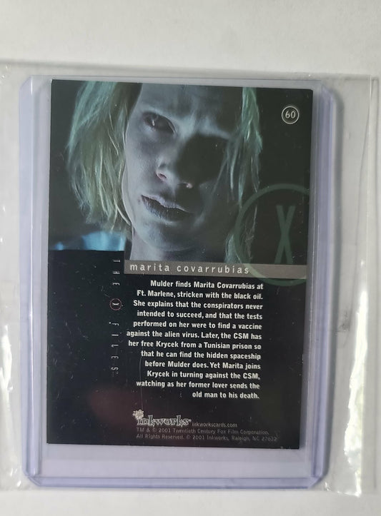 *X-Files-Marita Covarrubias Trading card - Autographed by Laurie Holden