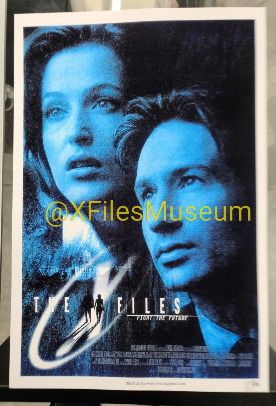 The X-Files FIGHT THE FUTURE Concept Art Print "O" 8" x 10"