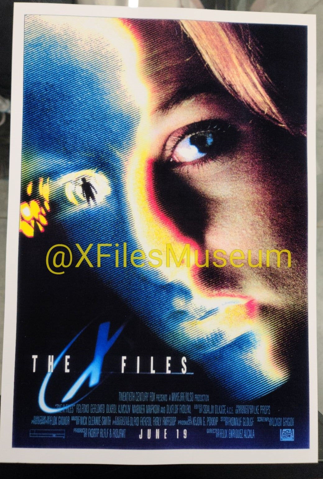 The X-Files FIGHT THE FUTURE Concept Art Print 13" x 19" Poster Print -22