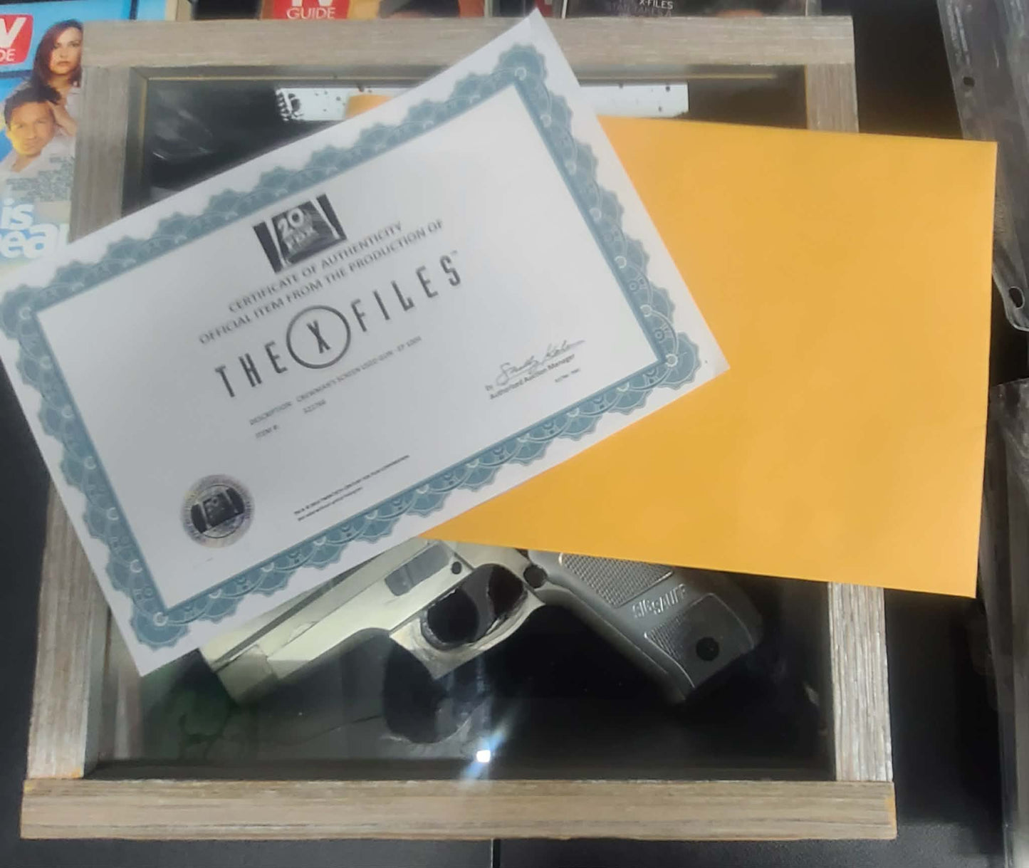 *X-Files- Screen Used Prop Gun
