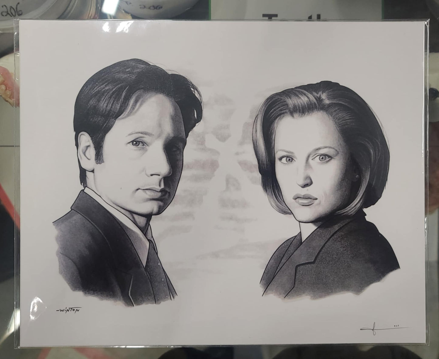 X-Files Custom Art Print - Light