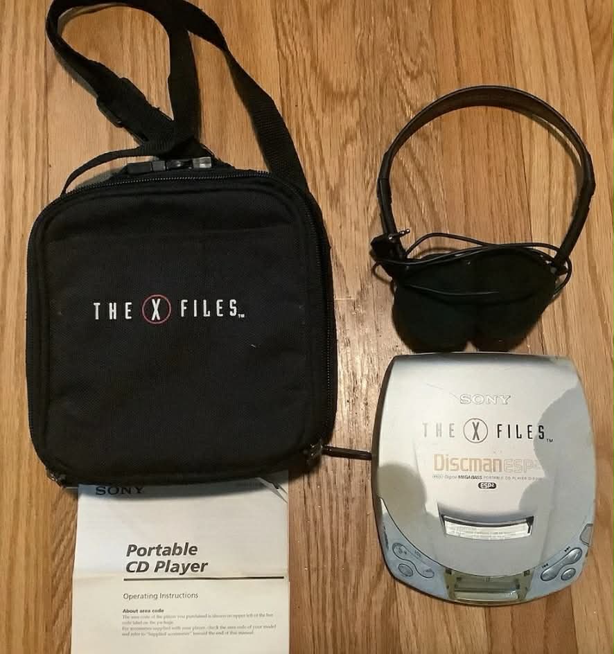 X-Files CD Player - Crew Gift