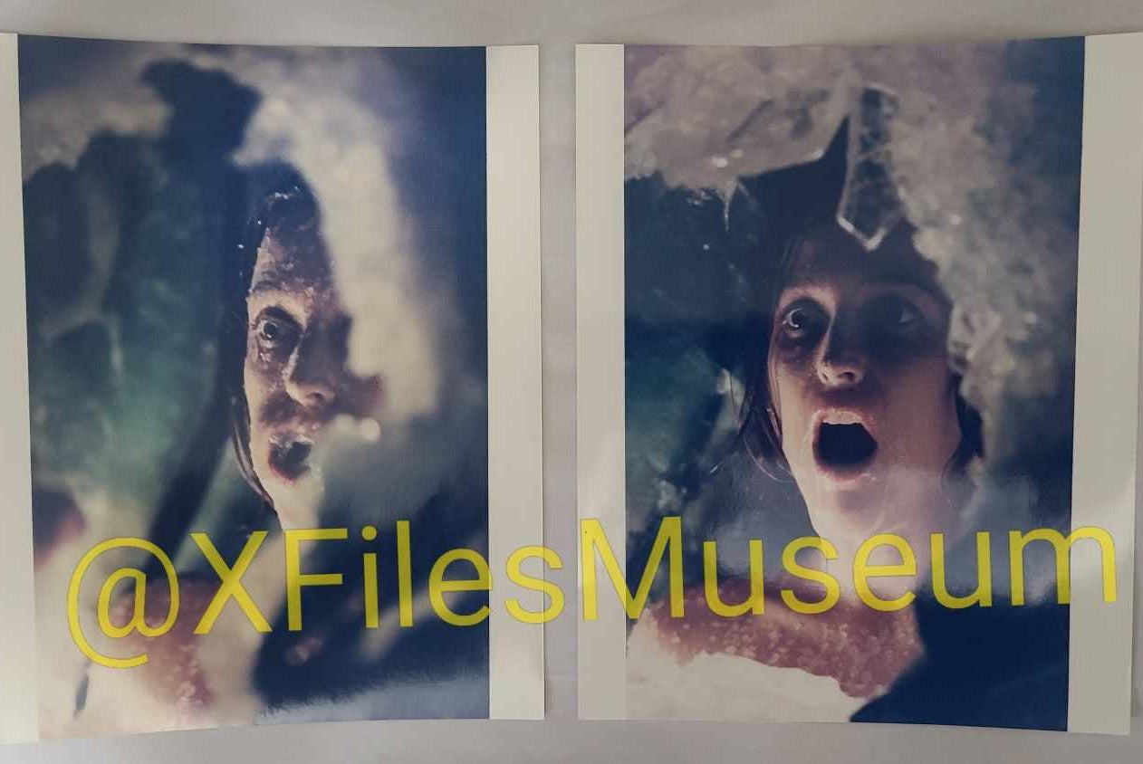 "Fight the Future" -BTS- Gillian Anderson (8x10 pack )