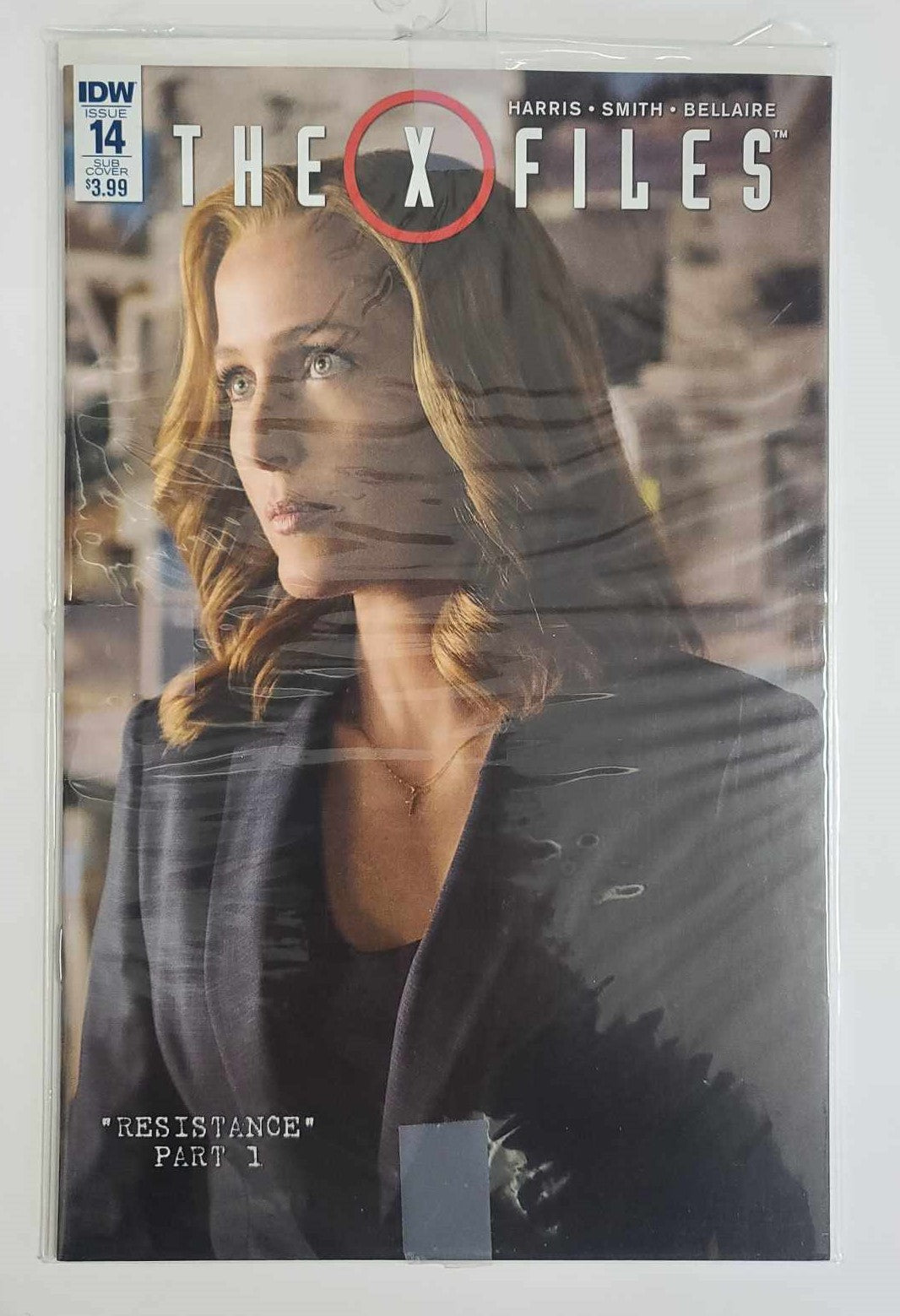 Gillian Anderson Cover- The X-Files - IDW #14