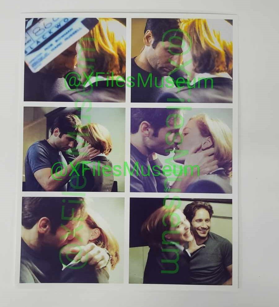 "Fight the Future" Hallway Scene - Mulder and Scully 8x10 - EXCLUSIVE!