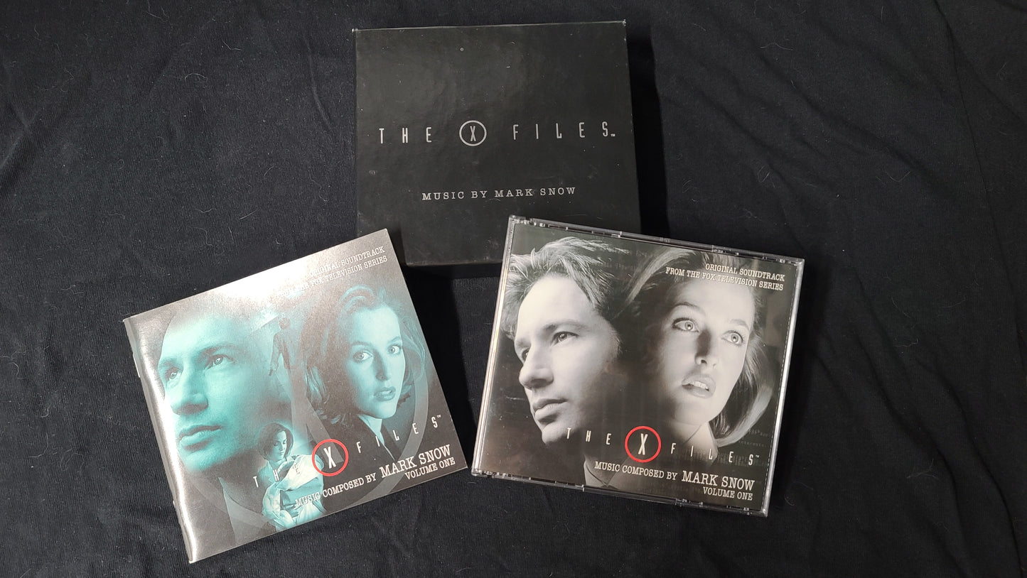 **RARE** - The X-Files Soundtrack with Slipcase-Vol. 1- Limited Edition of 3000- **RARE**