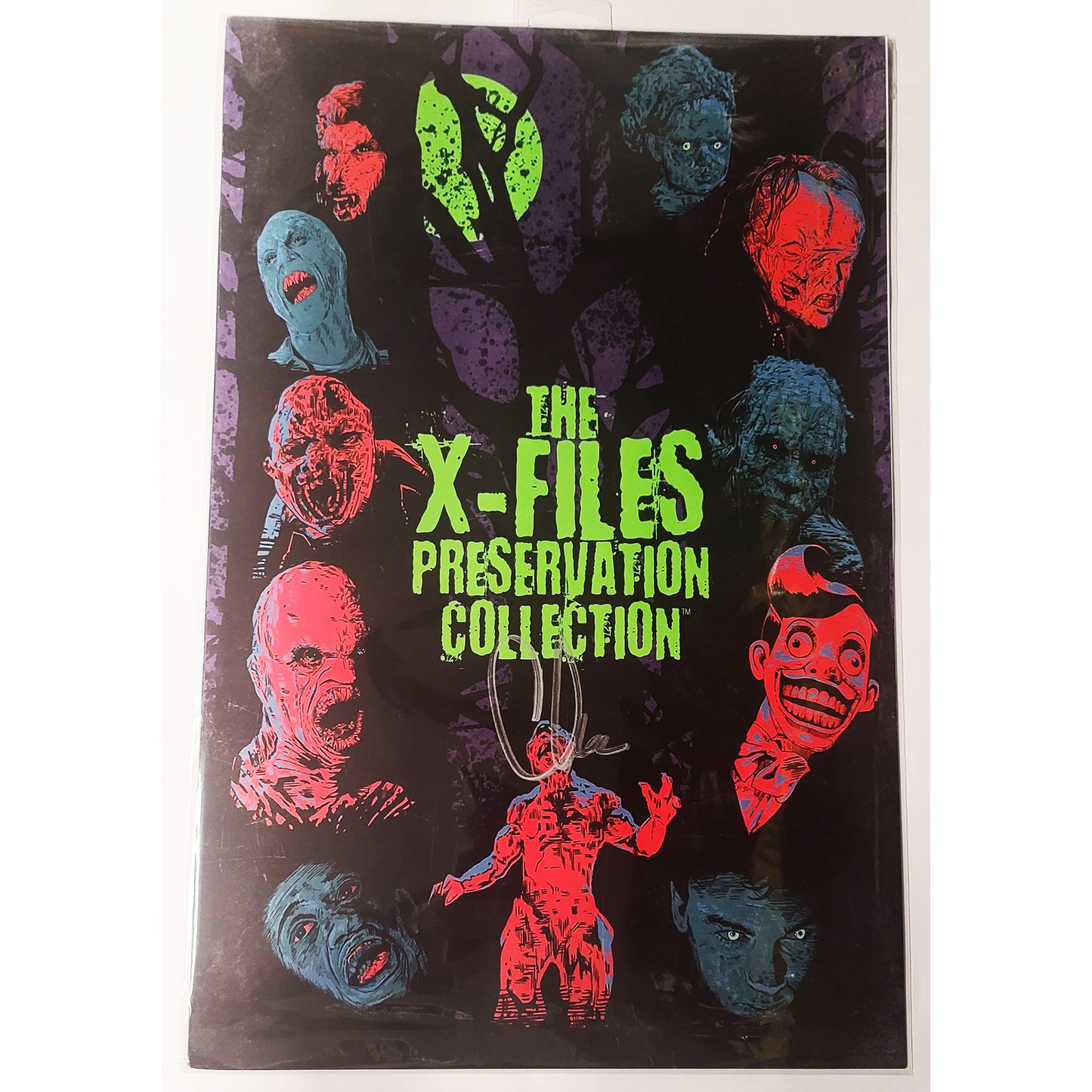 XFP Key Art Poster Print - Signed by Chris Carter