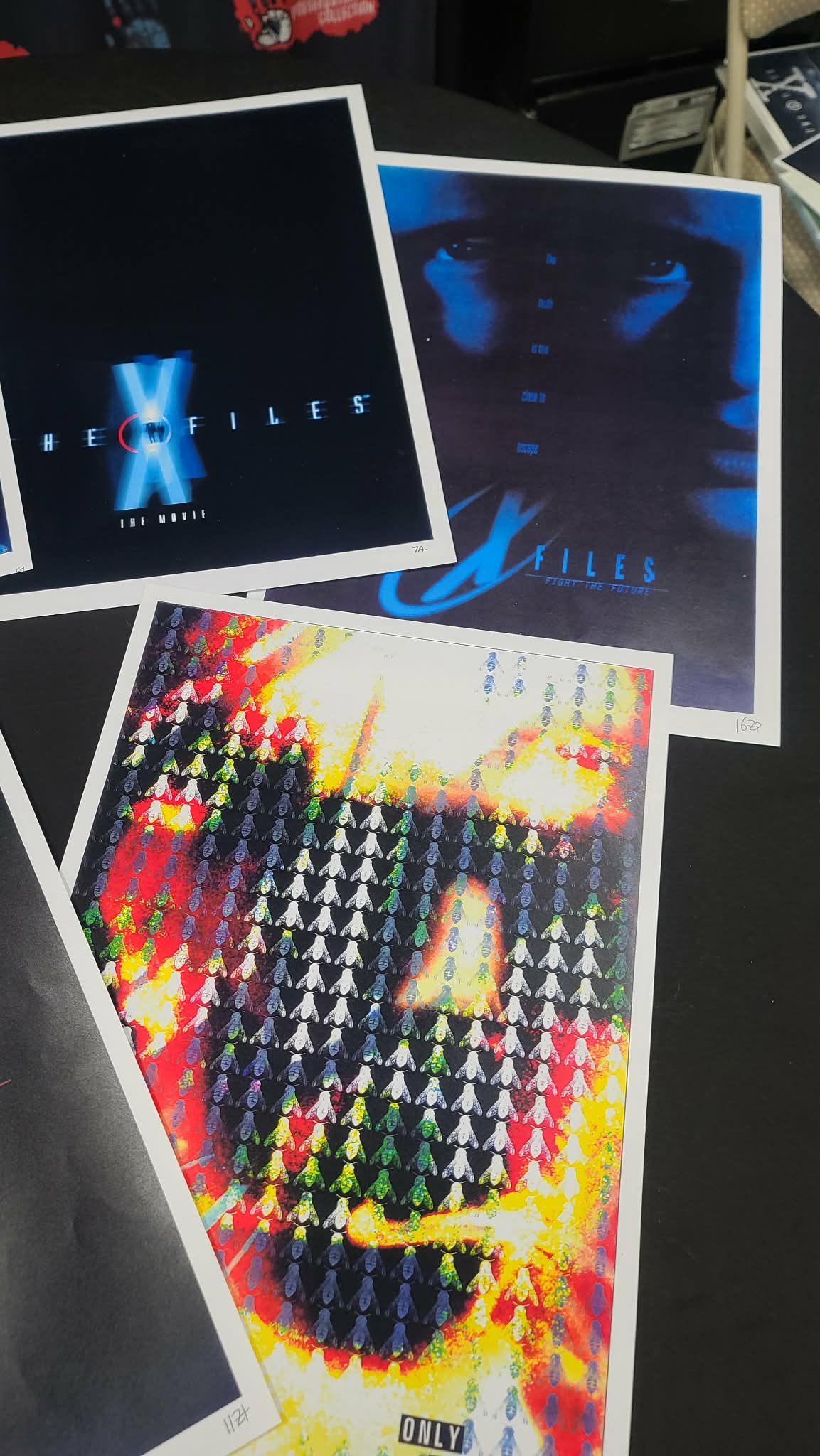 The X-Files FIGHT THE FUTURE Concept Art Photo Lot 13" x 19"