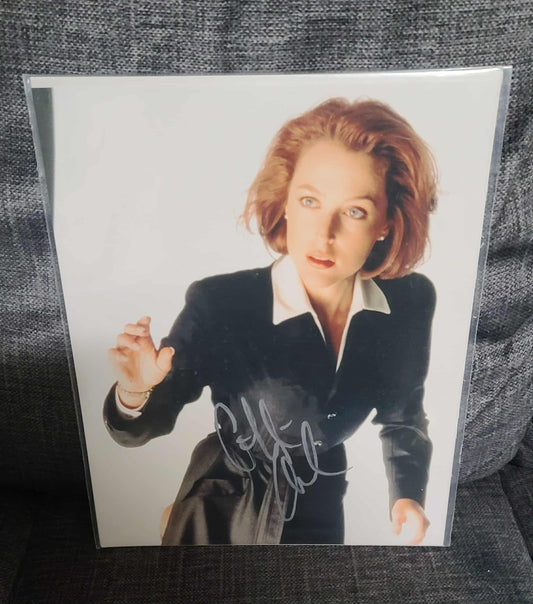 X-Files - Gillian Anderson Autographed Photo