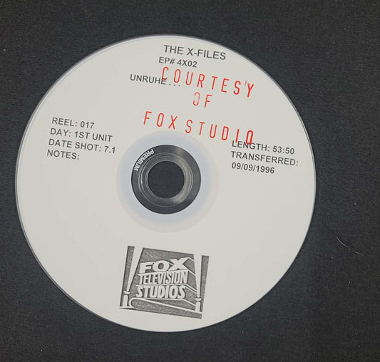 *X-FILES - Dailies DVD #12