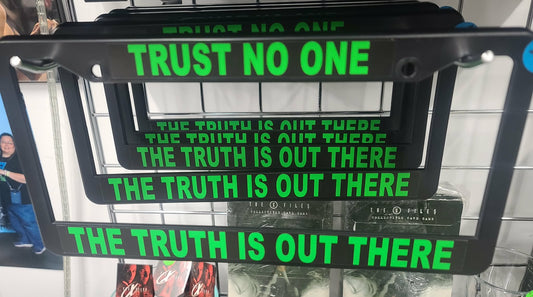 License Plate Frame  - The X-Files