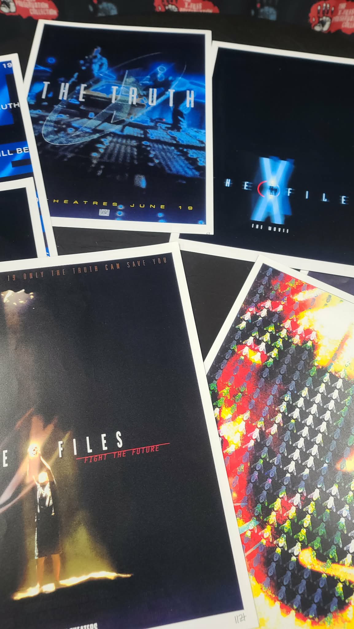 The X-Files FIGHT THE FUTURE Concept Art Photo Lot 13" x 19"