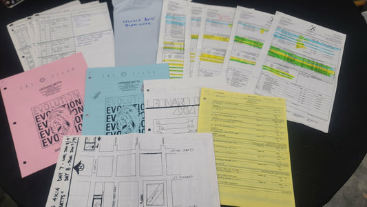 *X-Files - Original Production Used Script - Leonard Betts