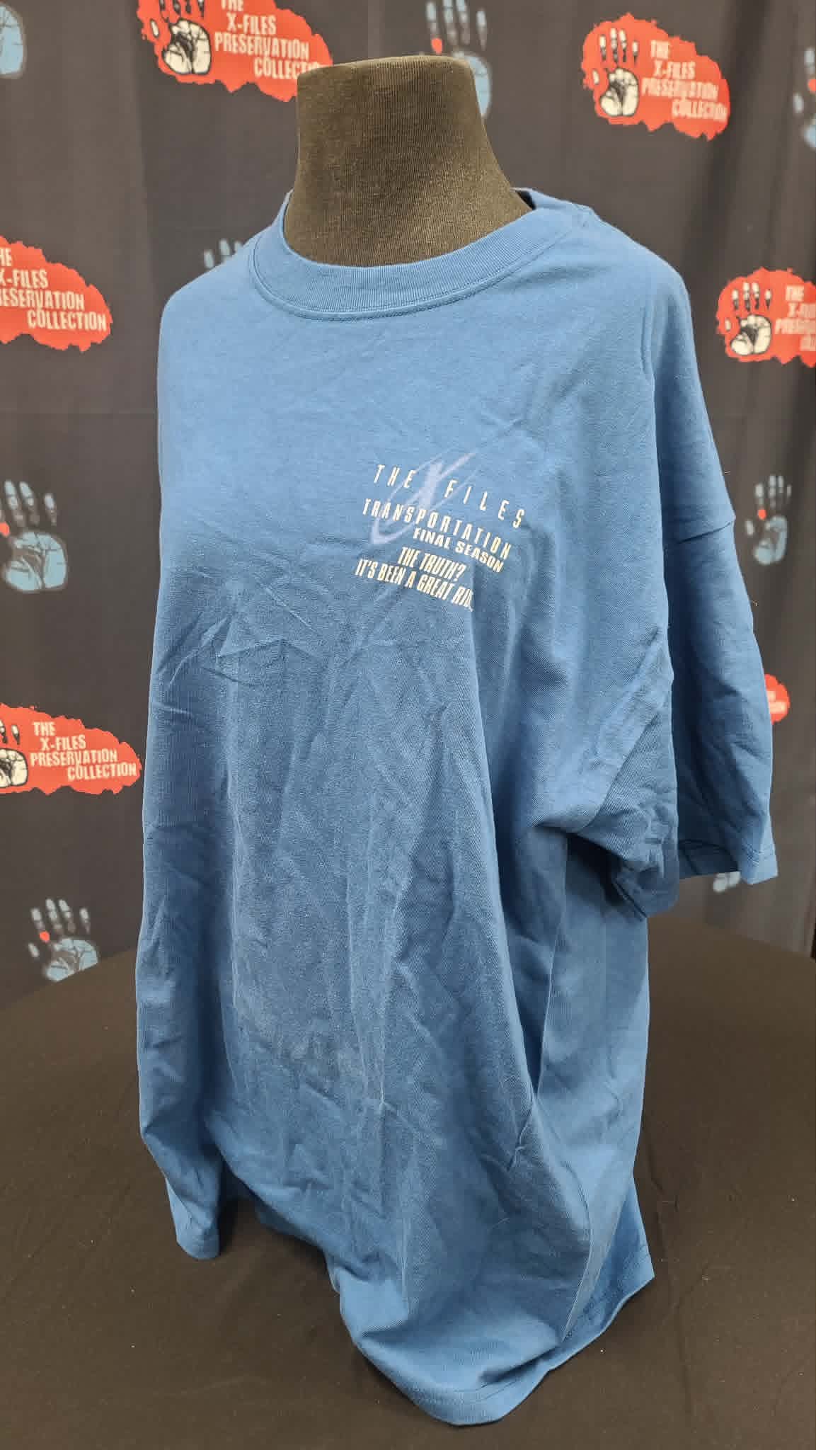 * X-Files-Final Season Transportation Dept. Crew Shirt