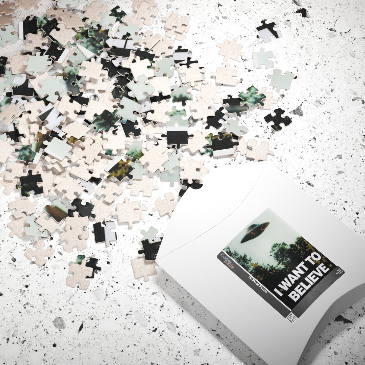 I Want To Believe Puzzle (110, or 520piece)- XFP Direct