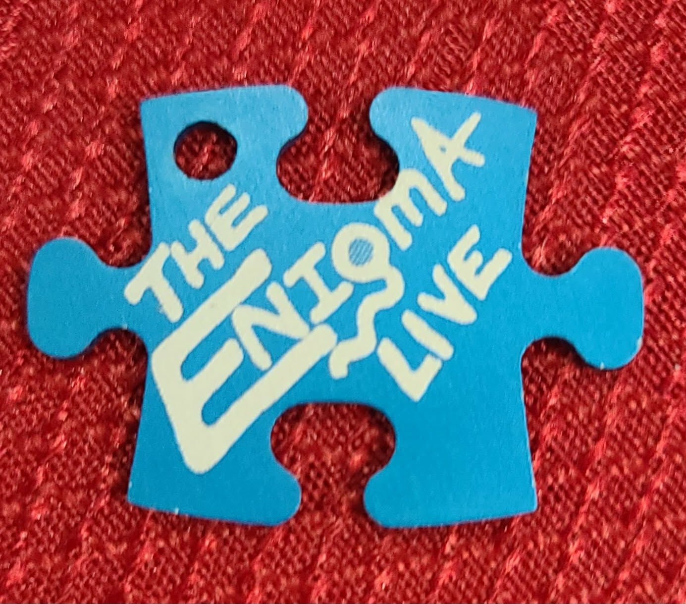 *X-Files-The Enigma Live metal Puzzle piece