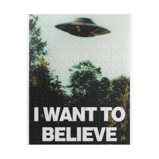 I Want To Believe Puzzle (110, or 520piece)- XFP Direct