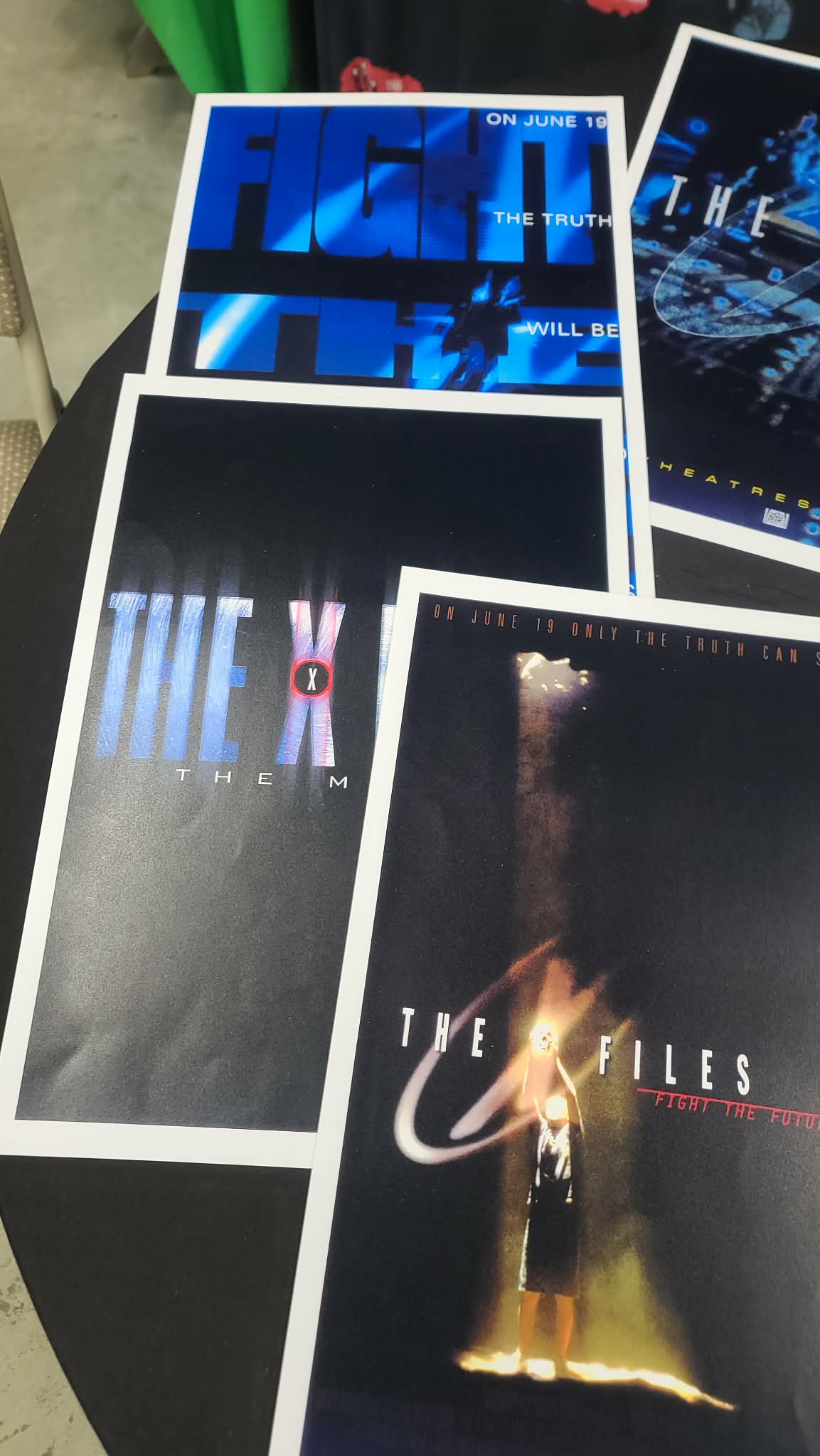 The X-Files FIGHT THE FUTURE Concept Art Photo Lot 13" x 19"