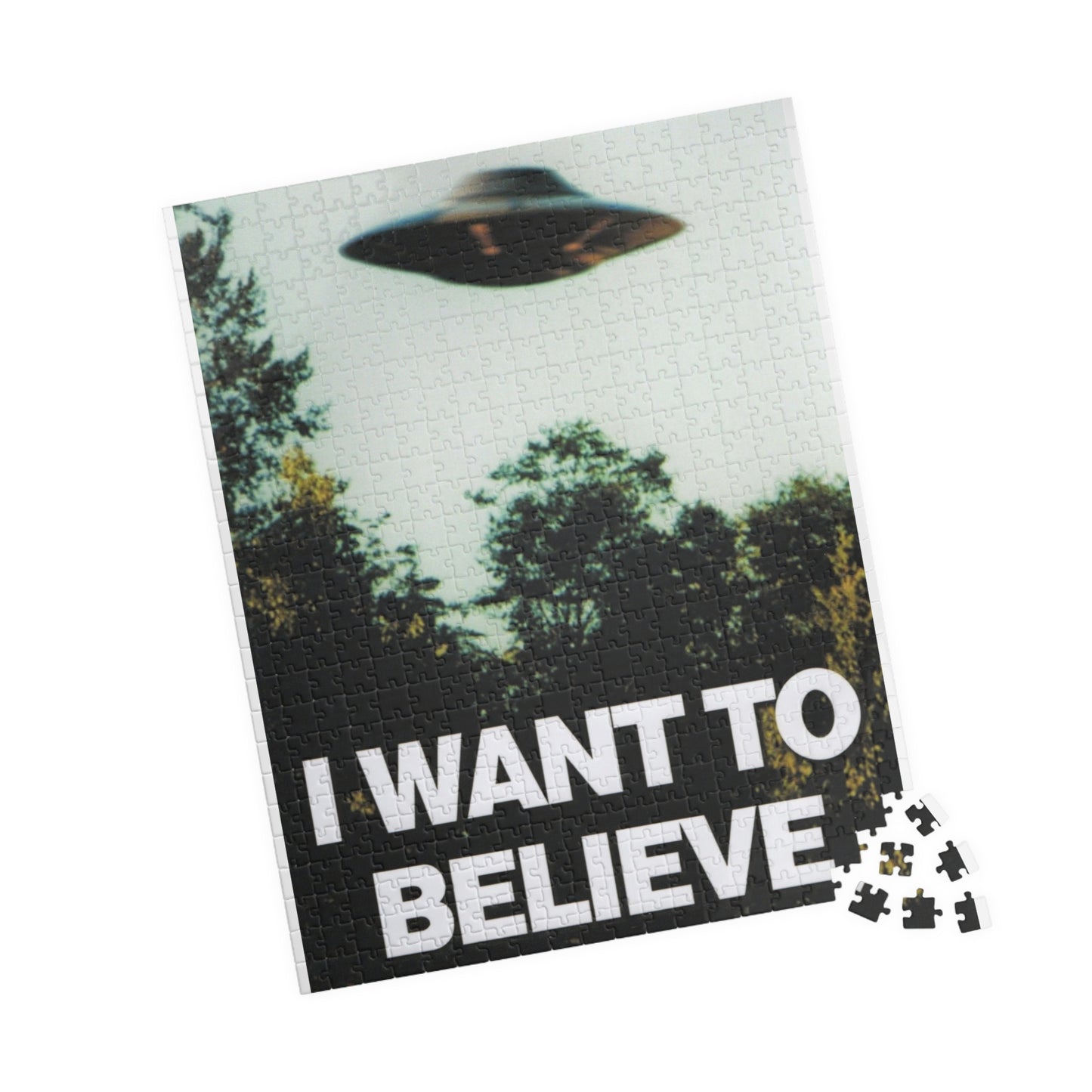 I Want To Believe Puzzle (110, or 520piece)- XFP Direct