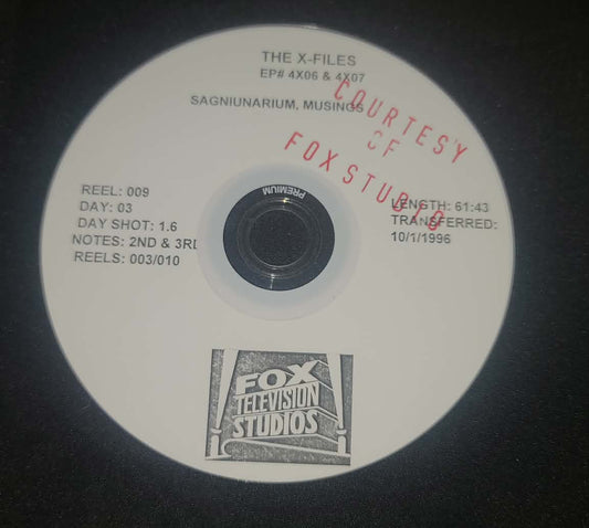 *X-FILES - Dailies DVD #3