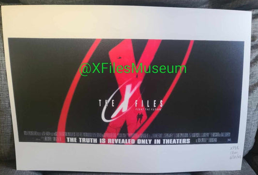 The X-Files FIGHT THE FUTURE Concept Art Print 13" x 19" Poster Print - 96