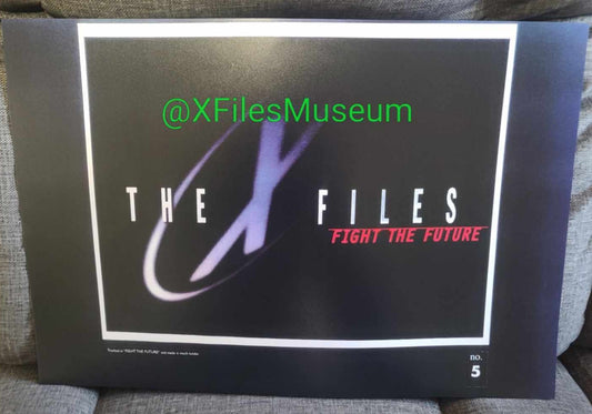 The X-Files FIGHT THE FUTURE Concept Art Print 13" x 19" Poster Print - 97