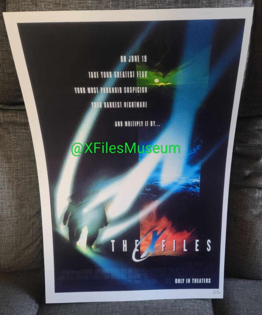 The X-Files FIGHT THE FUTURE Concept Art Print 13" x 19" Poster Print - 106