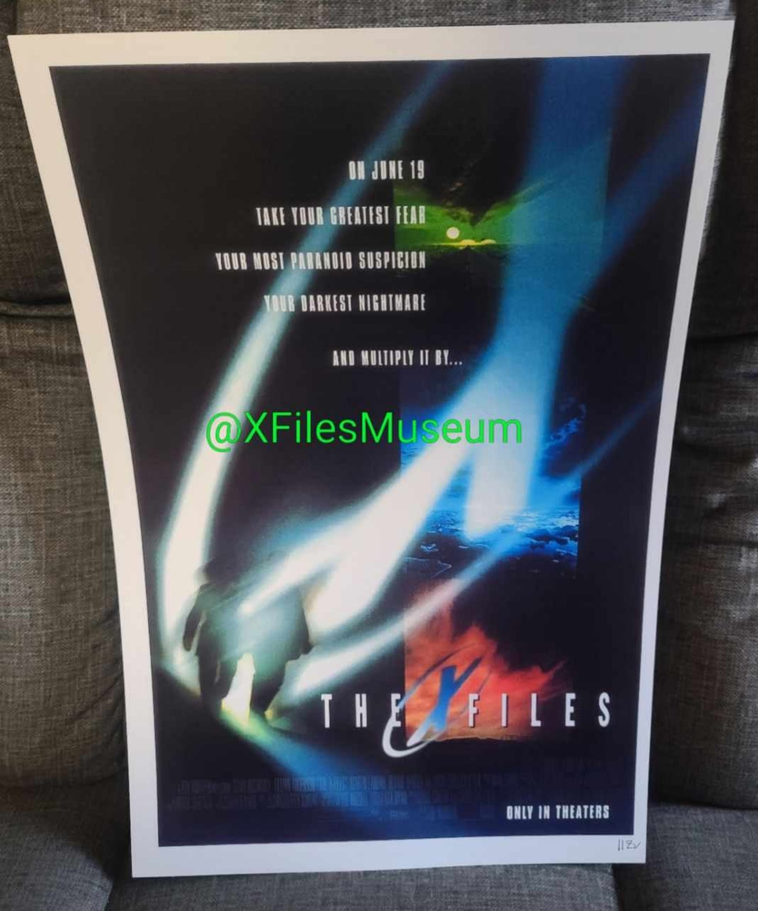 The X-Files FIGHT THE FUTURE Concept Art Print 13" x 19" Poster Print - 106