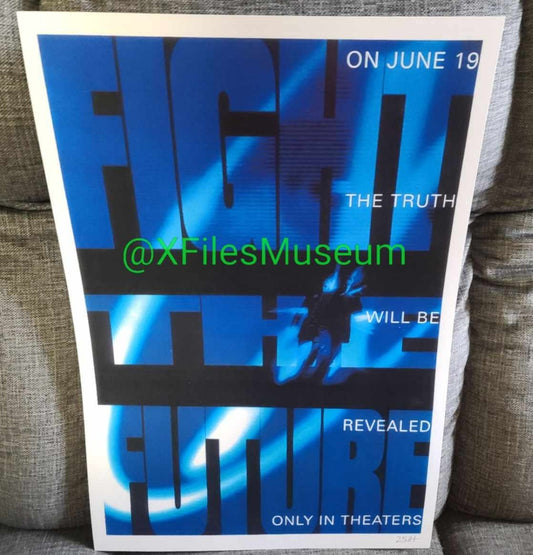 The X-Files FIGHT THE FUTURE Concept Art Print 13" x 19" Poster Print - 91