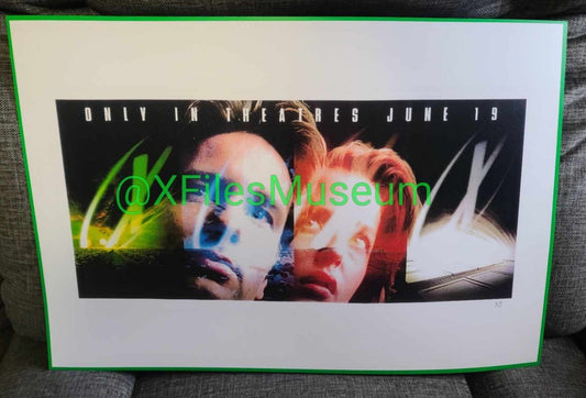 The X-Files FIGHT THE FUTURE Concept Art Print 13" x 19" Poster Print - 92