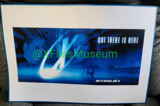 The X-Files FIGHT THE FUTURE Concept Art Print 13" x 19" Poster Print - 93