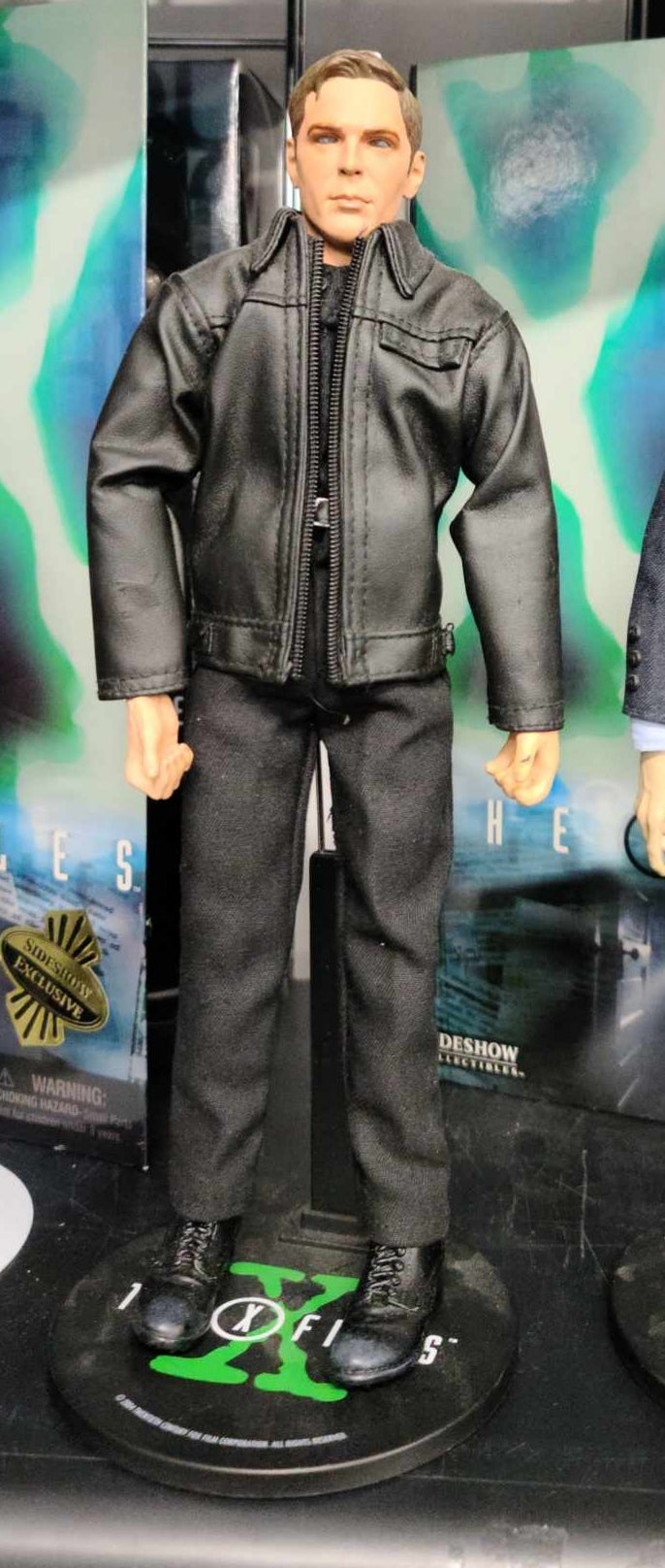 Krycek Black Oil Edition Sideshow Figure -Loose