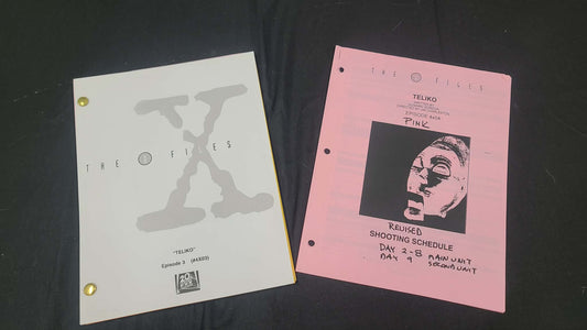 *X-Files - Original Production Used Script -Teliko