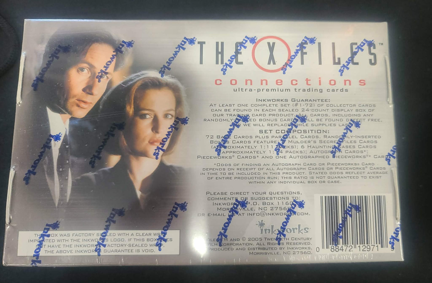 *X-Files- The X-Files Connections Trading Cards by INKWORKS- Sealed Box **RARE**