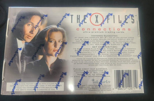 *X-Files- The X-Files Connections Trading Cards by INKWORKS- Sealed Box **RARE**