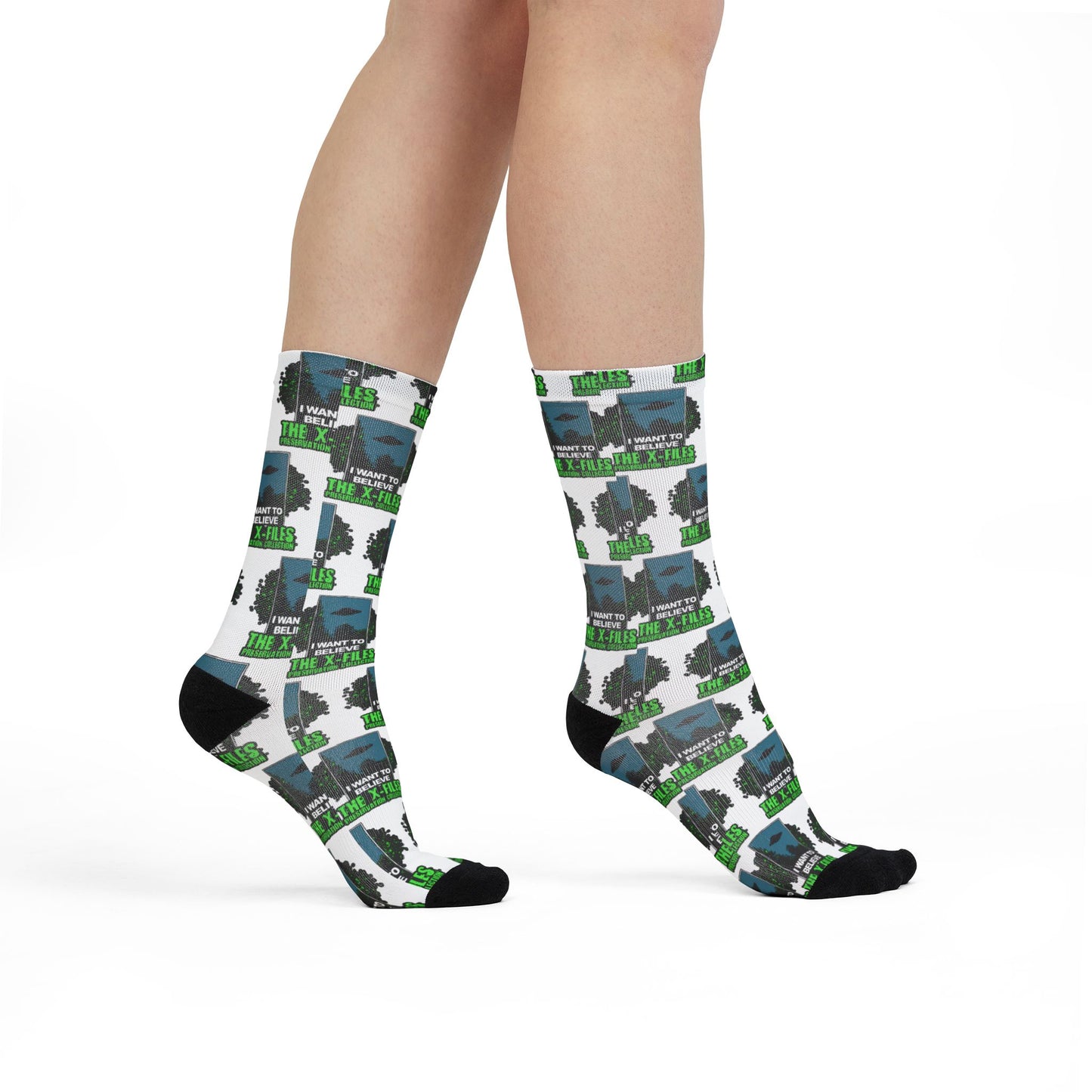 XFP Mini I Want To Believe Socks-XFP Direct