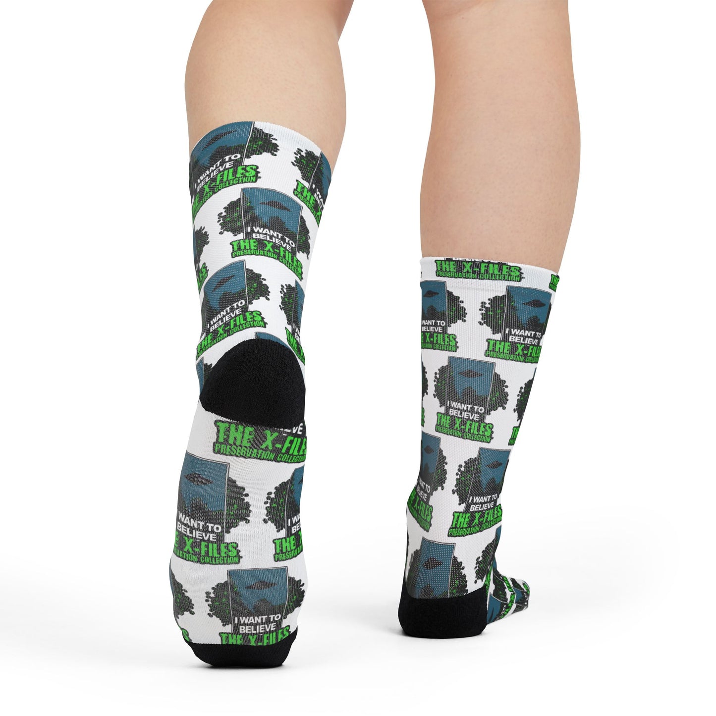 XFP Mini I Want To Believe Socks-XFP Direct