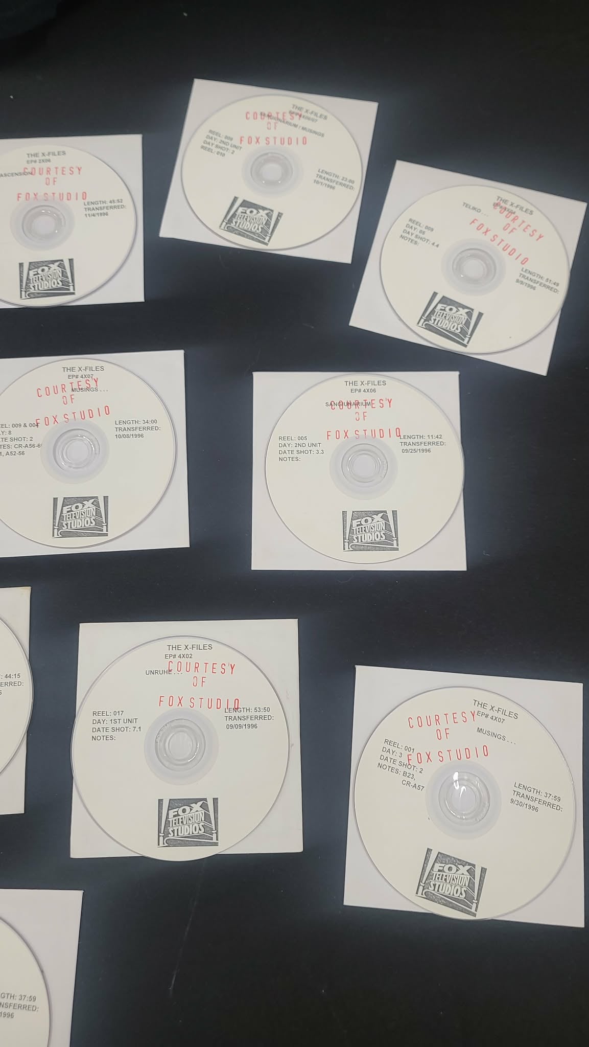 *X-FILES - Dailies 18 DVD Group Lot - Save $30 by buying this group lot.