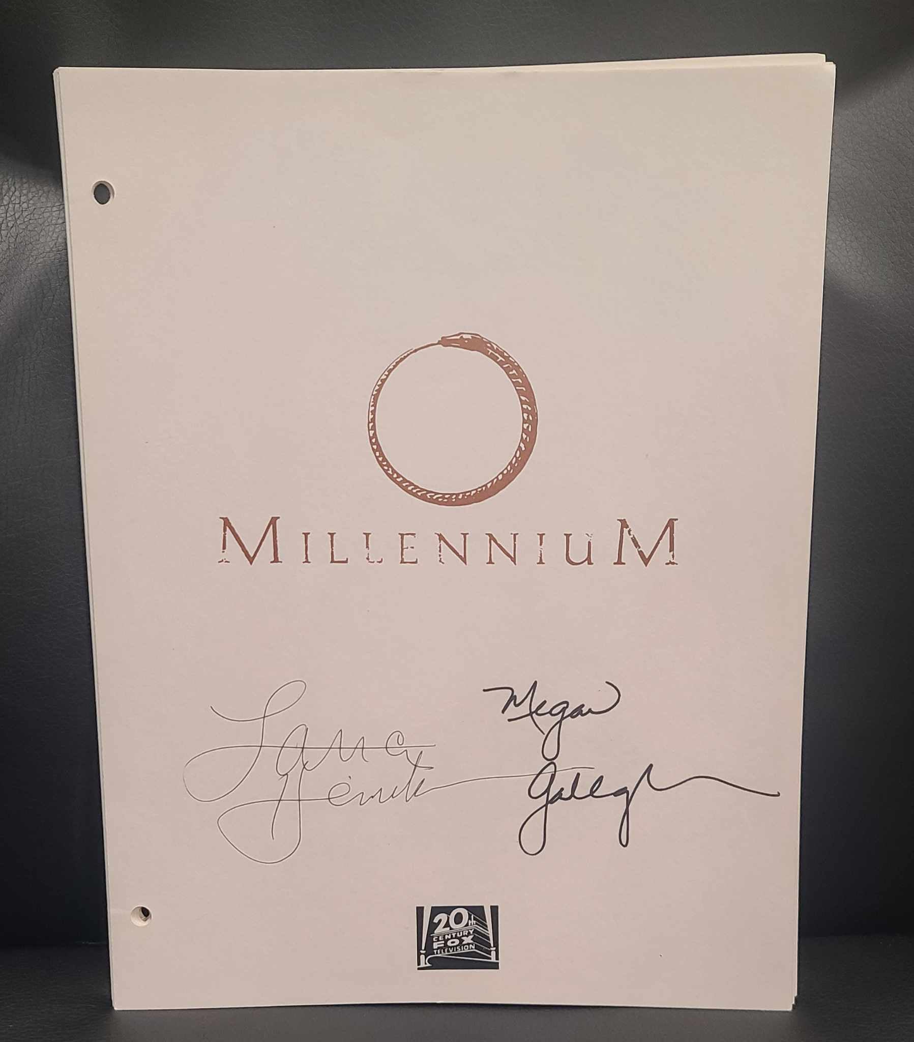 X-Files Signed sale Autograph