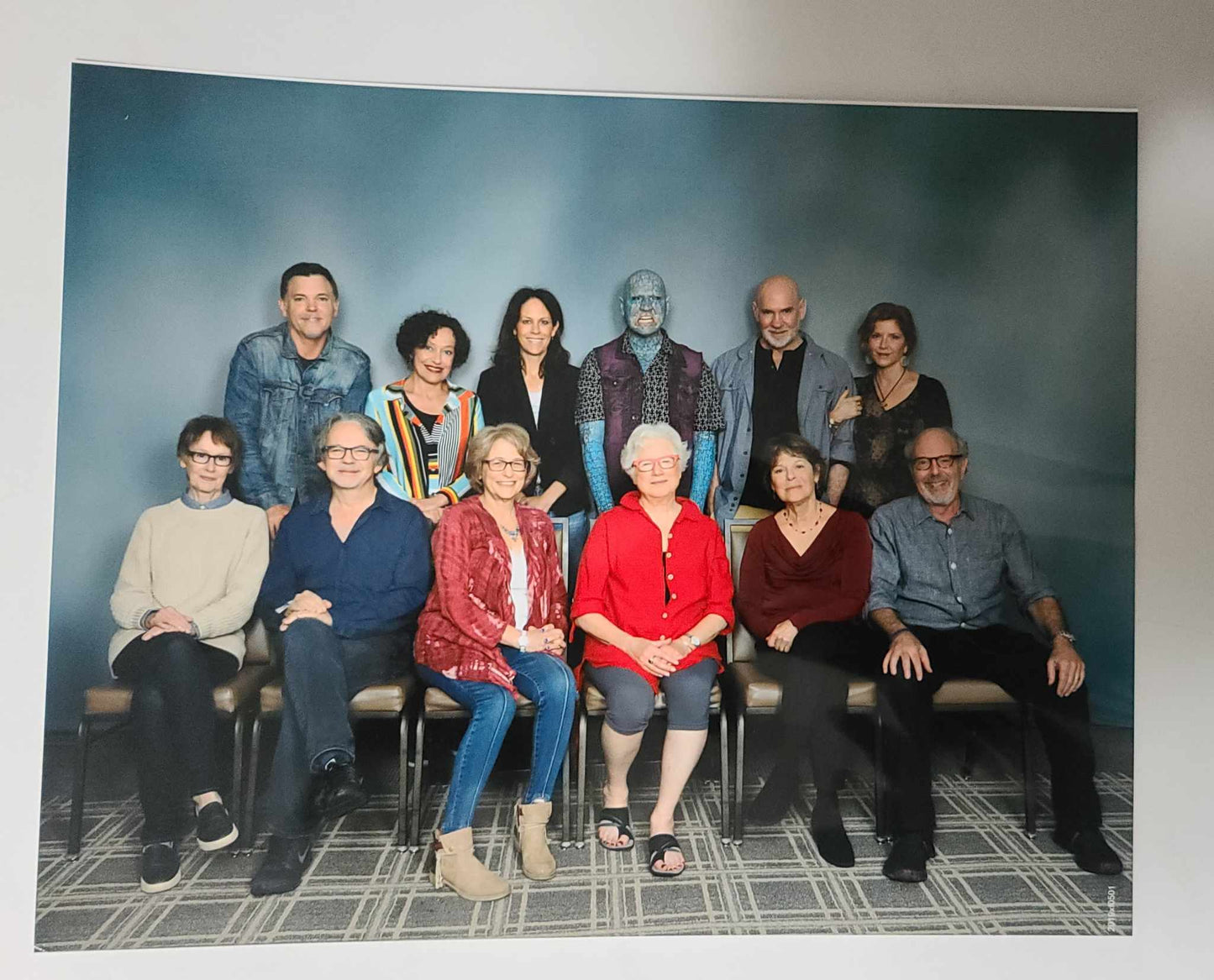 8"x10" Photo - -Group X-Files Cast photo A