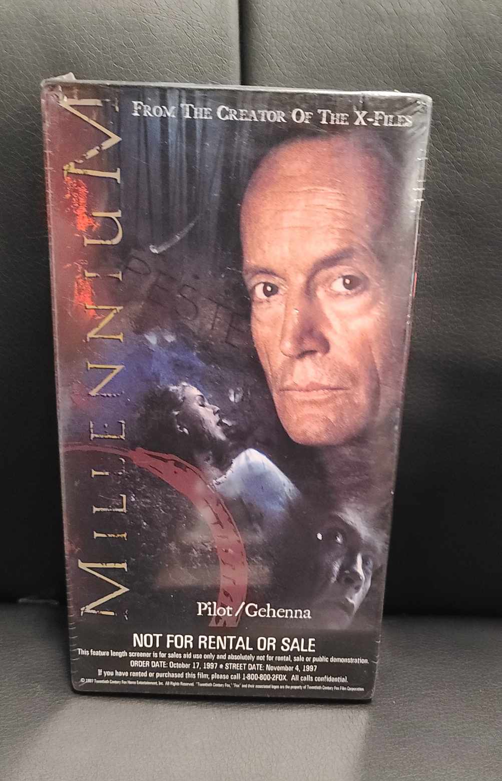 Millennium Screener- VHS  Pilot/Gehenna