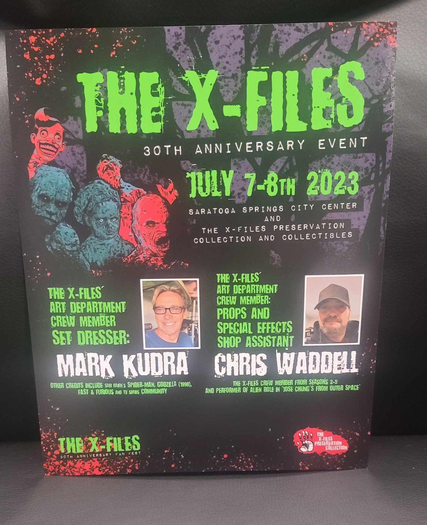 XFP - X-Files Fanfest Print - Mark Kudra and Chris Waddell
