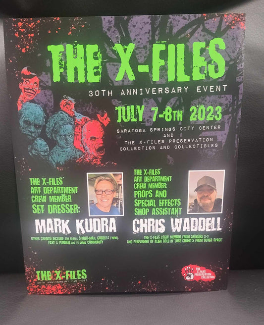 XFP - X-Files Fanfest Print - Mark Kudra and Chris Waddell