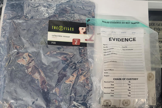 X-Files -Evidence Kit -VERY RARE -Promotional- Final Wrap Party