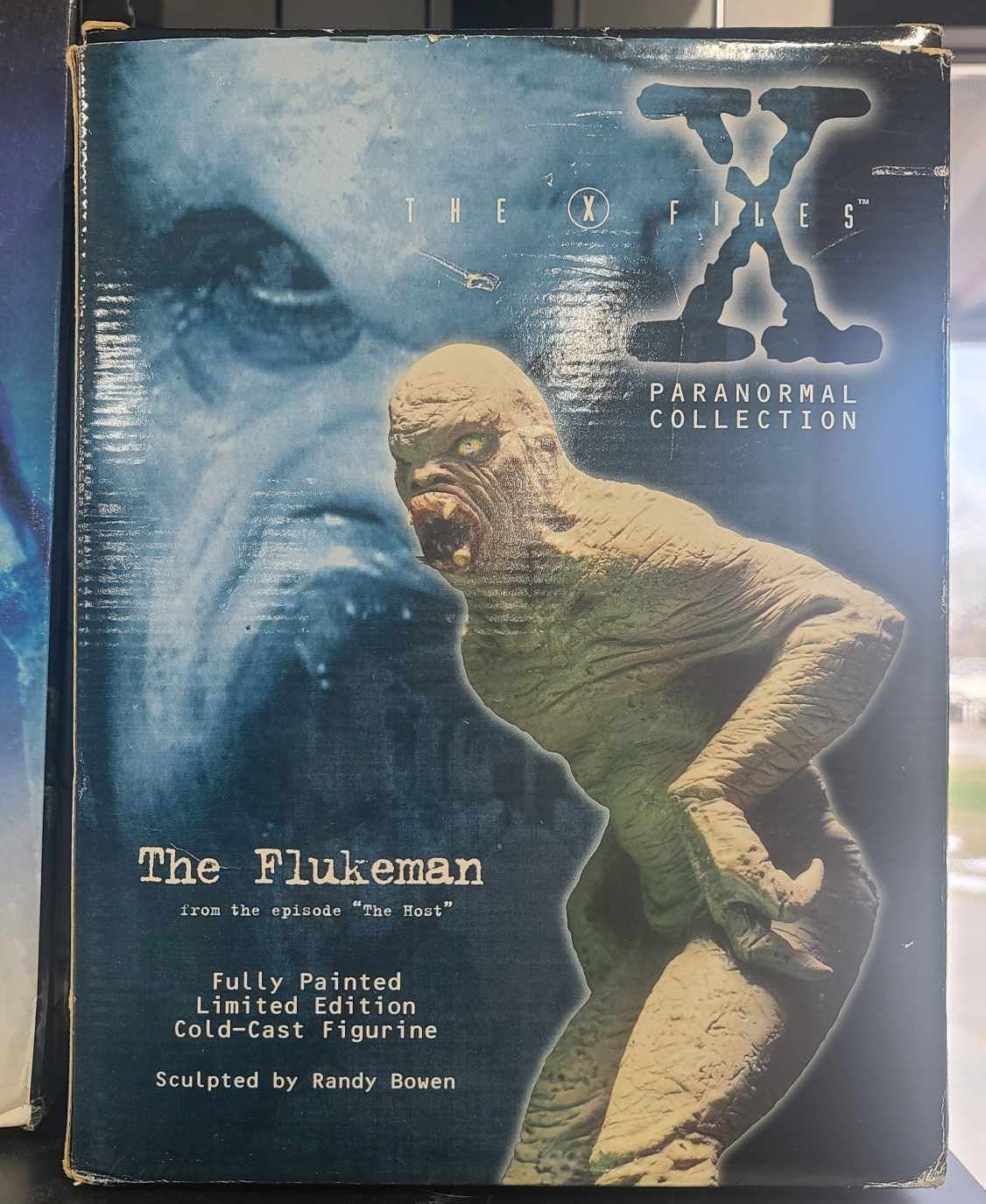 The Flukeman Statue in Box