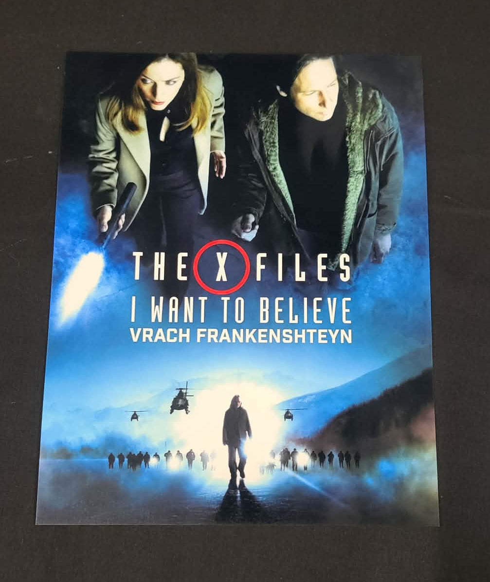 *X-Files- I Want To Believe - Vrach Frankenshteyn. 13x19 poster set