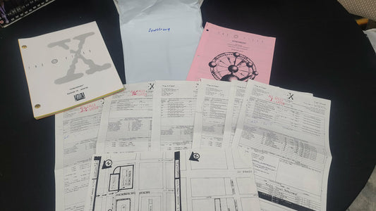 *X-Files - Original Production Used Script - Synchrony